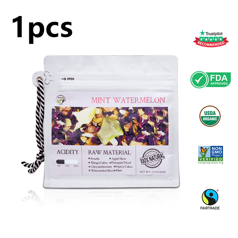 Mint Watermelon Fruit Tea